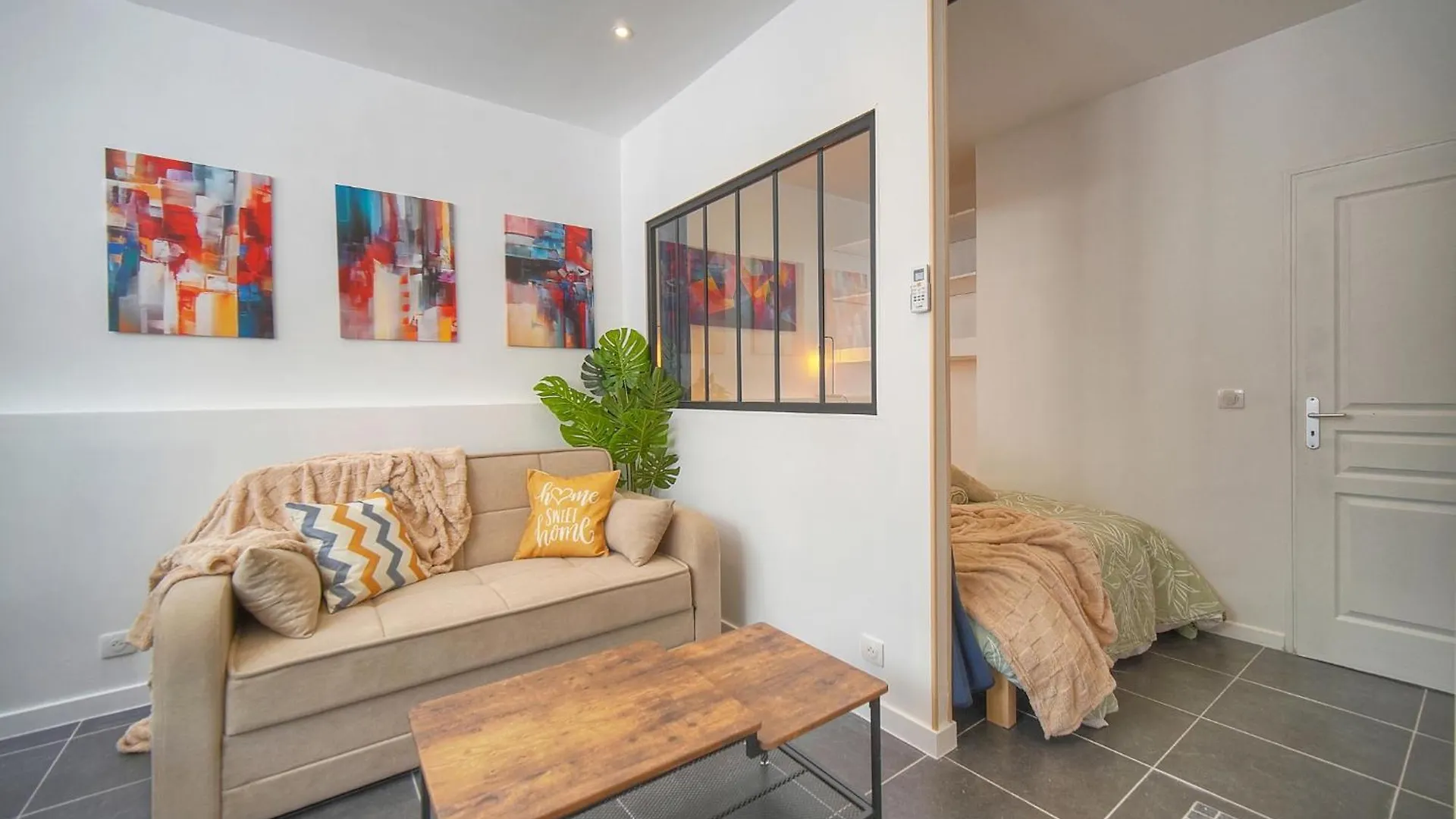 Vca House -5 Appartements - 15Min Mer- Wifi-Clim Cannes Appartement