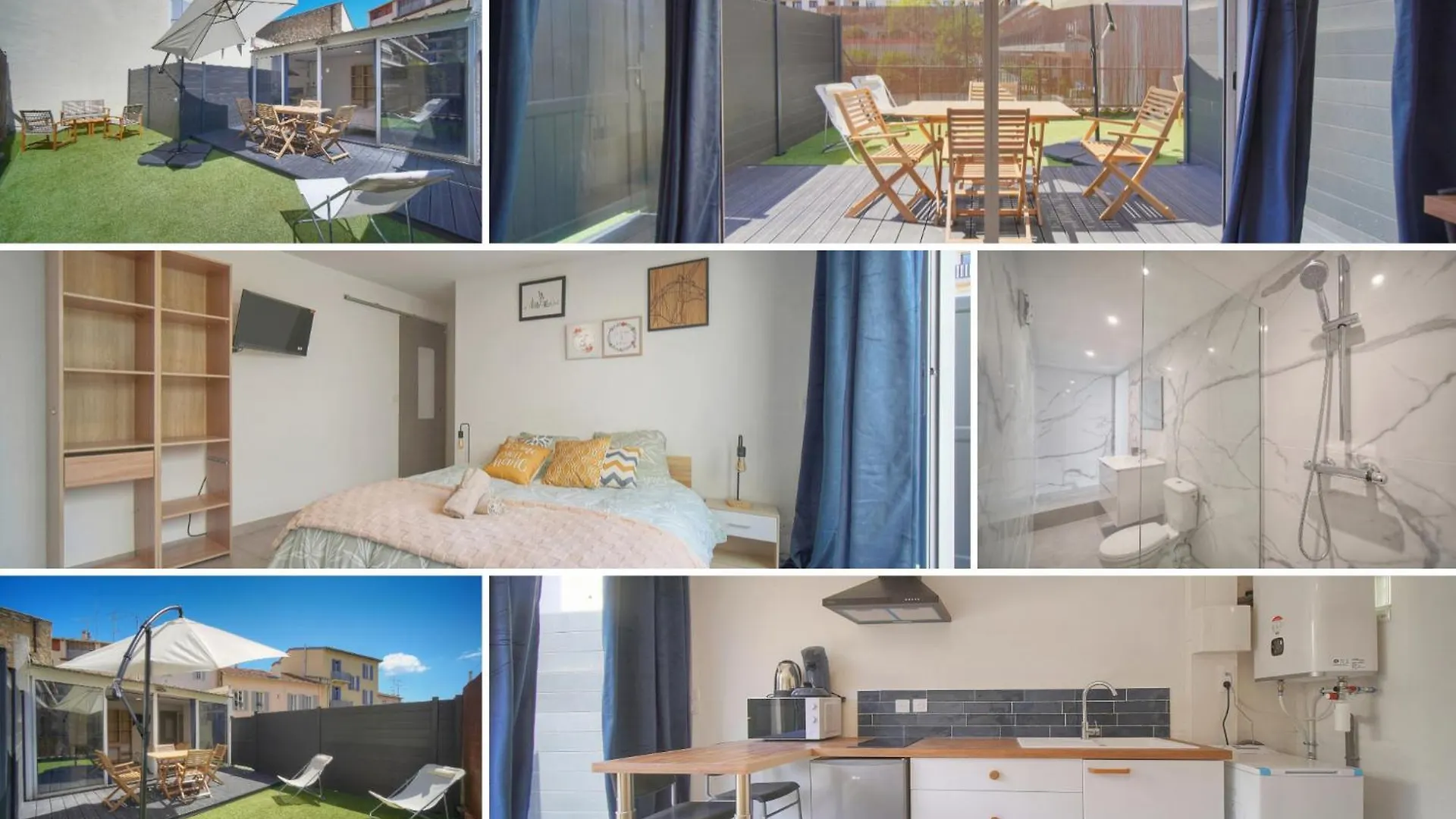 Vca House -5 Appartements - 15Min Mer- Wifi-Clim Cannes 0*,