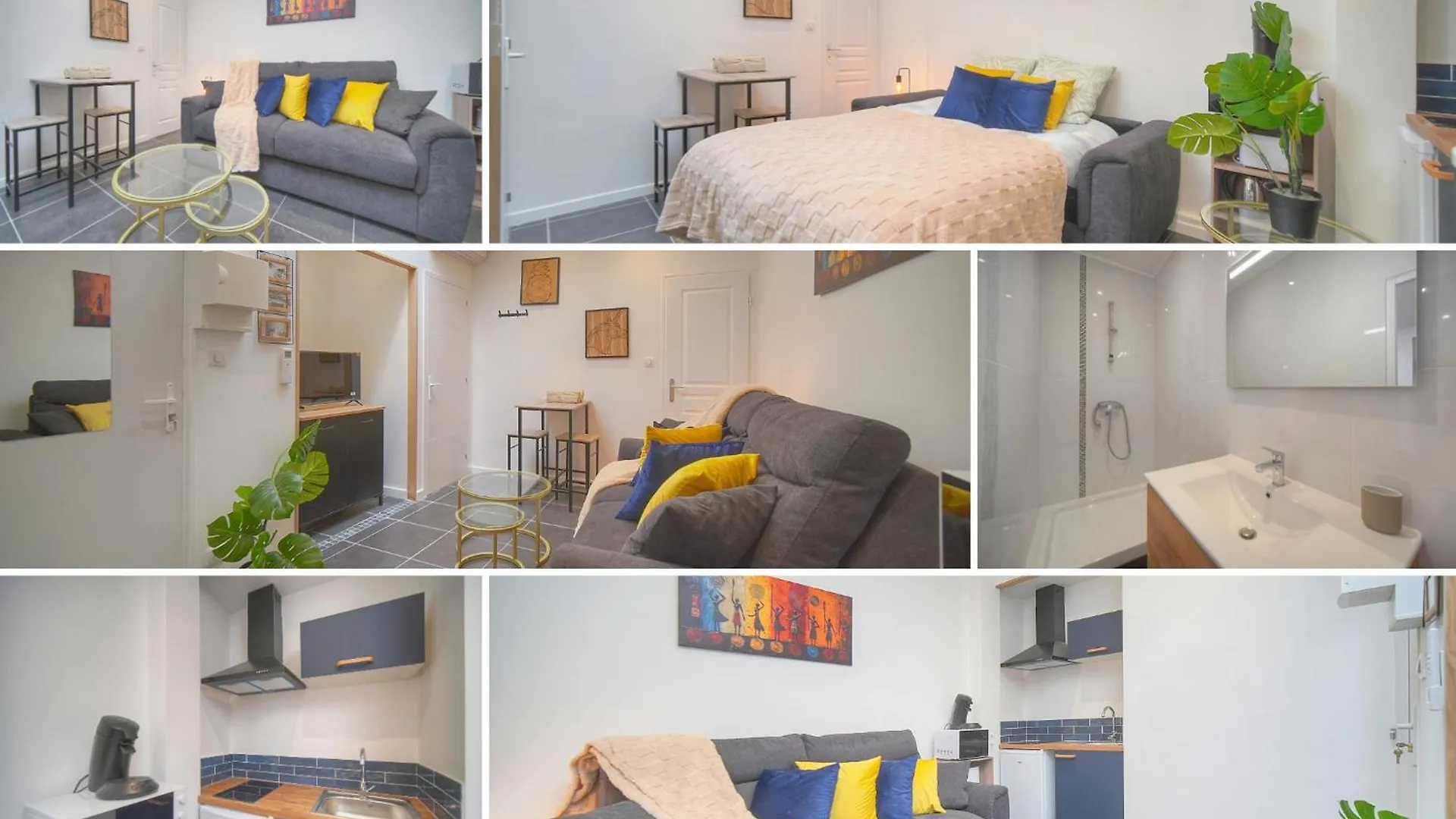 Vca House -5 Appartements - 15Min Mer- Wifi-Clim Κάννες Γαλλία