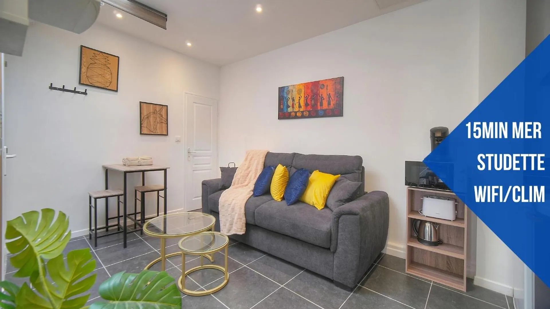 דירה קאן Vca House -5 Appartements - 15Min Mer- Wifi-Clim צרפת